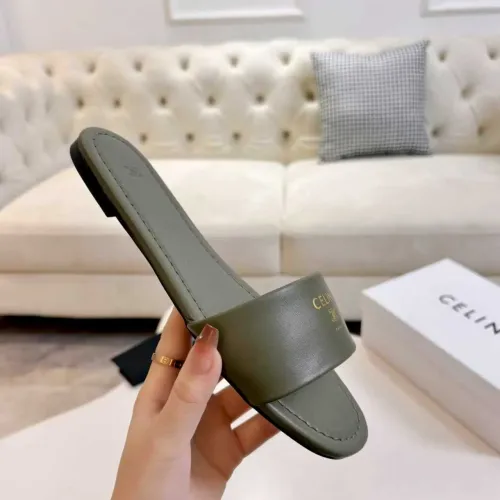 Replica Celine Slippers For Women #1417468 $82.00 USD for Wholesale