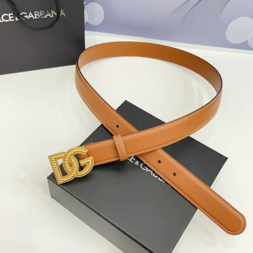 Replica Dolce & Gabbana D&G AAA Quality Belts For Women #1417473 $60.00 USD for Wholesale