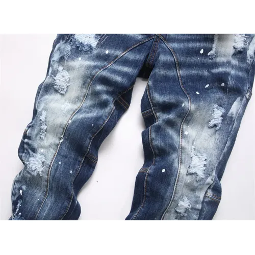 Replica Dsquared Jeans For Men #1417692 $48.00 USD for Wholesale