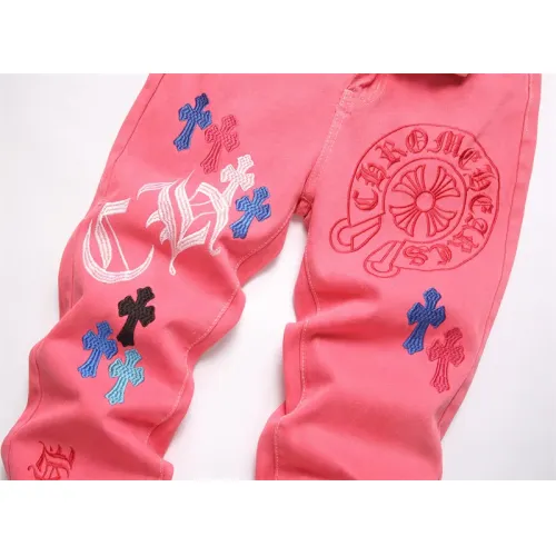 Replica Chrome Hearts Jeans For Men #1417707 $48.00 USD for Wholesale