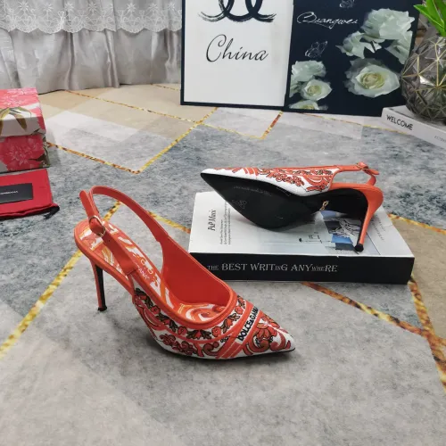 Replica Dolce & Gabbana D&G Sandal For Women #1417761 $125.00 USD for Wholesale