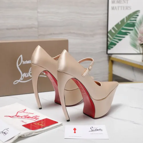 Replica Christian Louboutin High-heeled shoes For Women #1417932 $128.00 USD for Wholesale