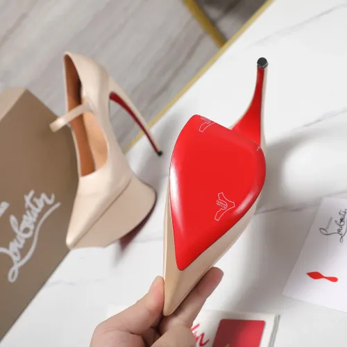 Replica Christian Louboutin High-heeled shoes For Women #1417932 $128.00 USD for Wholesale