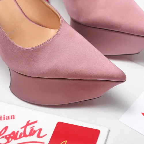 Replica Christian Louboutin High-heeled shoes For Women #1417934 $128.00 USD for Wholesale