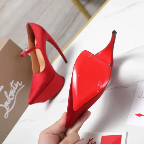 Replica Christian Louboutin High-heeled shoes For Women #1417935 $128.00 USD for Wholesale
