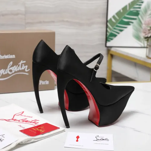 Replica Christian Louboutin High-heeled shoes For Women #1417936 $128.00 USD for Wholesale