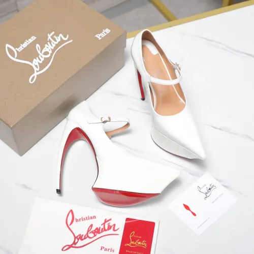 Replica Christian Louboutin High-heeled shoes For Women #1417939 $128.00 USD for Wholesale
