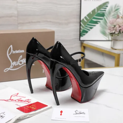 Replica Christian Louboutin High-heeled shoes For Women #1417940 $128.00 USD for Wholesale
