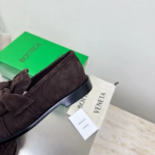 Replica Bottega Veneta BV Leather Shoes For Women #1418063 $140.00 USD for Wholesale