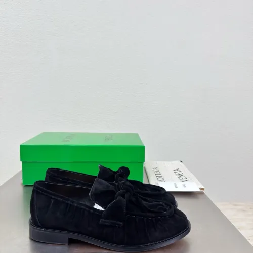 Replica Bottega Veneta BV Leather Shoes For Women #1418064 $140.00 USD for Wholesale
