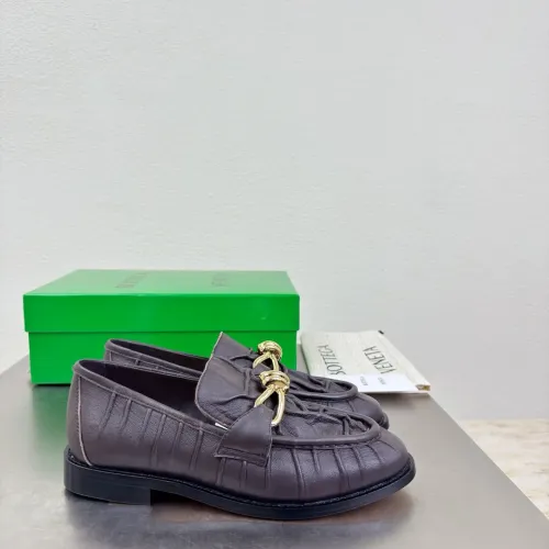 Replica Bottega Veneta BV Leather Shoes For Women #1418066 $140.00 USD for Wholesale