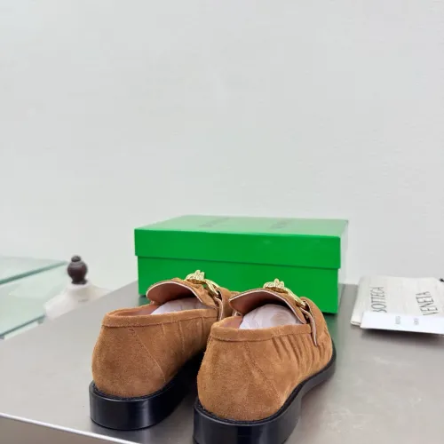 Replica Bottega Veneta BV Leather Shoes For Women #1418068 $140.00 USD for Wholesale