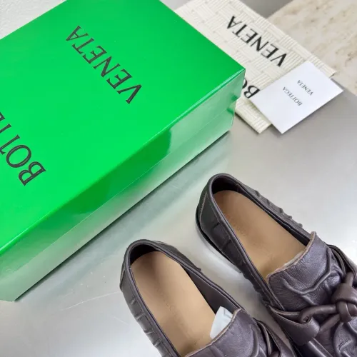 Replica Bottega Veneta BV Leather Shoes For Women #1418072 $140.00 USD for Wholesale