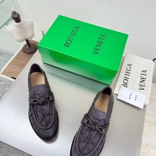 Replica Bottega Veneta BV Leather Shoes For Women #1418072 $140.00 USD for Wholesale
