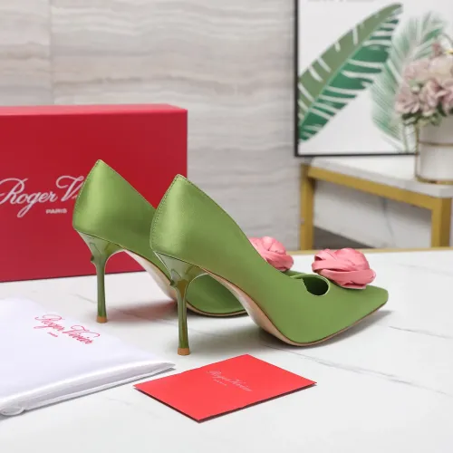 Replica Roger Vivier High-Heeled Shoes For Women #1418113 $115.00 USD for Wholesale