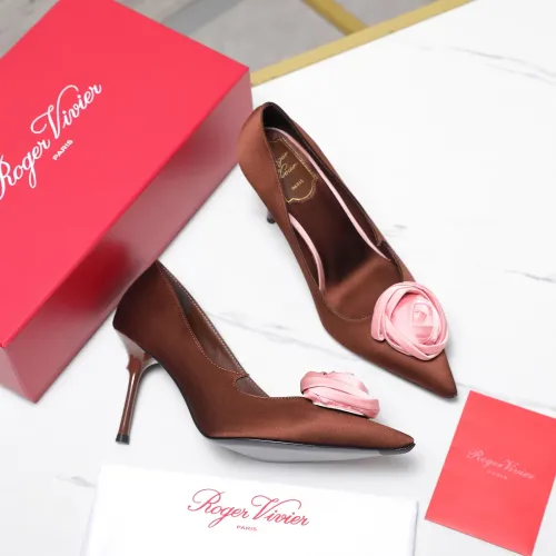 Replica Roger Vivier High-Heeled Shoes For Women #1418114 $115.00 USD for Wholesale