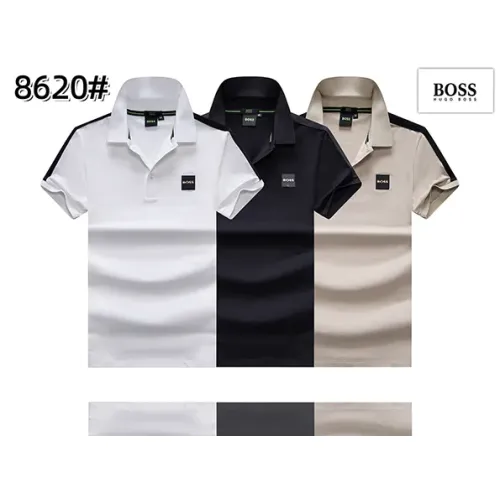 Replica Boss T-Shirts Short Sleeved For Men #1418173 $25.00 USD for Wholesale