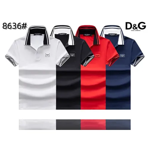 Replica Dolce & Gabbana D&G T-Shirts Short Sleeved For Men #1418204 $25.00 USD for Wholesale