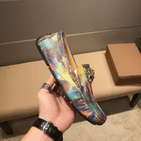 $76.00 USD Versace Leather Shoes For Men #1408363