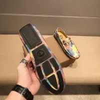 $76.00 USD Versace Leather Shoes For Men #1408363