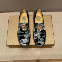 $76.00 USD Versace Leather Shoes For Men #1408365