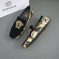 $72.00 USD Versace Leather Shoes For Men #1408366
