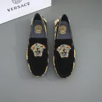 $72.00 USD Versace Leather Shoes For Men #1408366