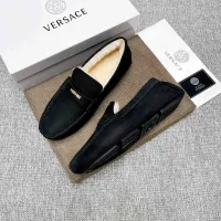 $80.00 USD Versace Leather Shoes For Men #1408512