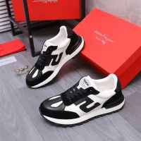 $80.00 USD Salvatore Ferragamo Casual Shoes For Men #1408523