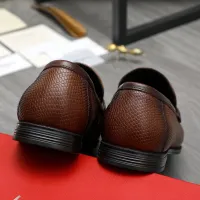 $85.00 USD Salvatore Ferragamo Leather Shoes For Men #1408683