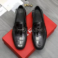 $85.00 USD Salvatore Ferragamo Leather Shoes For Men #1408686