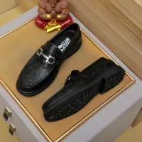 $88.00 USD Salvatore Ferragamo Leather Shoes For Men #1408691