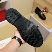 $88.00 USD Salvatore Ferragamo Leather Shoes For Men #1408695