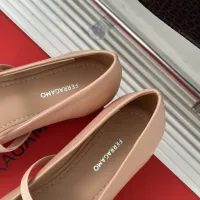 $102.00 USD Salvatore Ferragamo Flat Shoes For Women #1408910