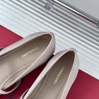 $102.00 USD Salvatore Ferragamo Flat Shoes For Women #1408911