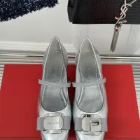 $102.00 USD Salvatore Ferragamo Flat Shoes For Women #1408914