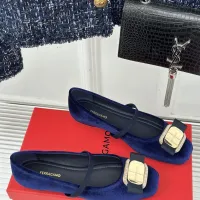 $105.00 USD Salvatore Ferragamo Flat Shoes For Women #1408918