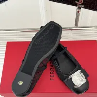 $108.00 USD Salvatore Ferragamo Flat Shoes For Women #1408922