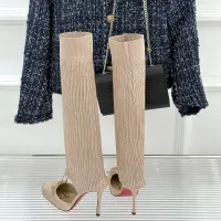 $150.00 USD Christian Louboutin Boots For Women #1408941