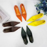 $105.00 USD Yves Saint Laurent YSL High-Heeled Shoes For Women #1409127
