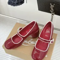 $112.00 USD Christian Louboutin High-heeled shoes For Women #1409174