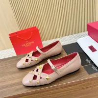 $105.00 USD Valentino Flat Shoes For Women #1409207