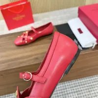 $105.00 USD Valentino Flat Shoes For Women #1409209