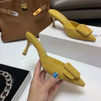 $96.00 USD Manolo Blahnik Slippers For Women #1409574