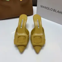 $96.00 USD Manolo Blahnik Slippers For Women #1409574