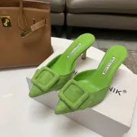 $96.00 USD Manolo Blahnik Slippers For Women #1409575