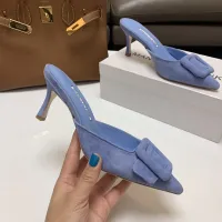 $96.00 USD Manolo Blahnik Slippers For Women #1409576