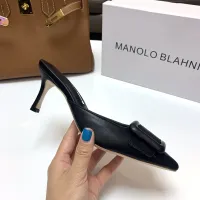 $96.00 USD Manolo Blahnik Slippers For Women #1409578