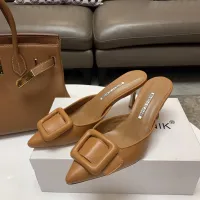 $96.00 USD Manolo Blahnik Slippers For Women #1409579