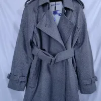 $192.00 USD Burberry Trench Coat Long Sleeved For Women #1410234